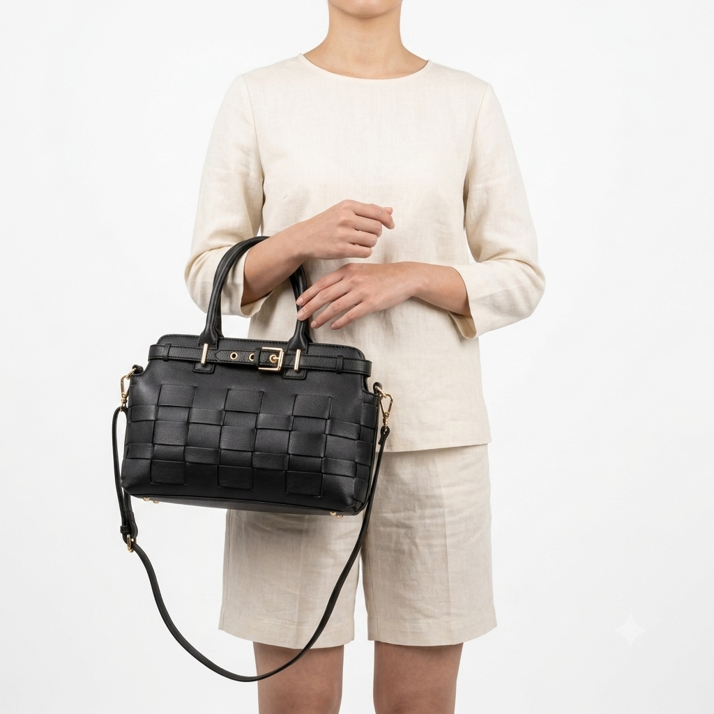 Bolso Mujer Trenzado Urban Chic 1022