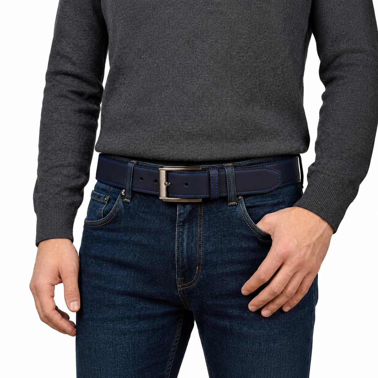 Correa Hombre Cuero 2055