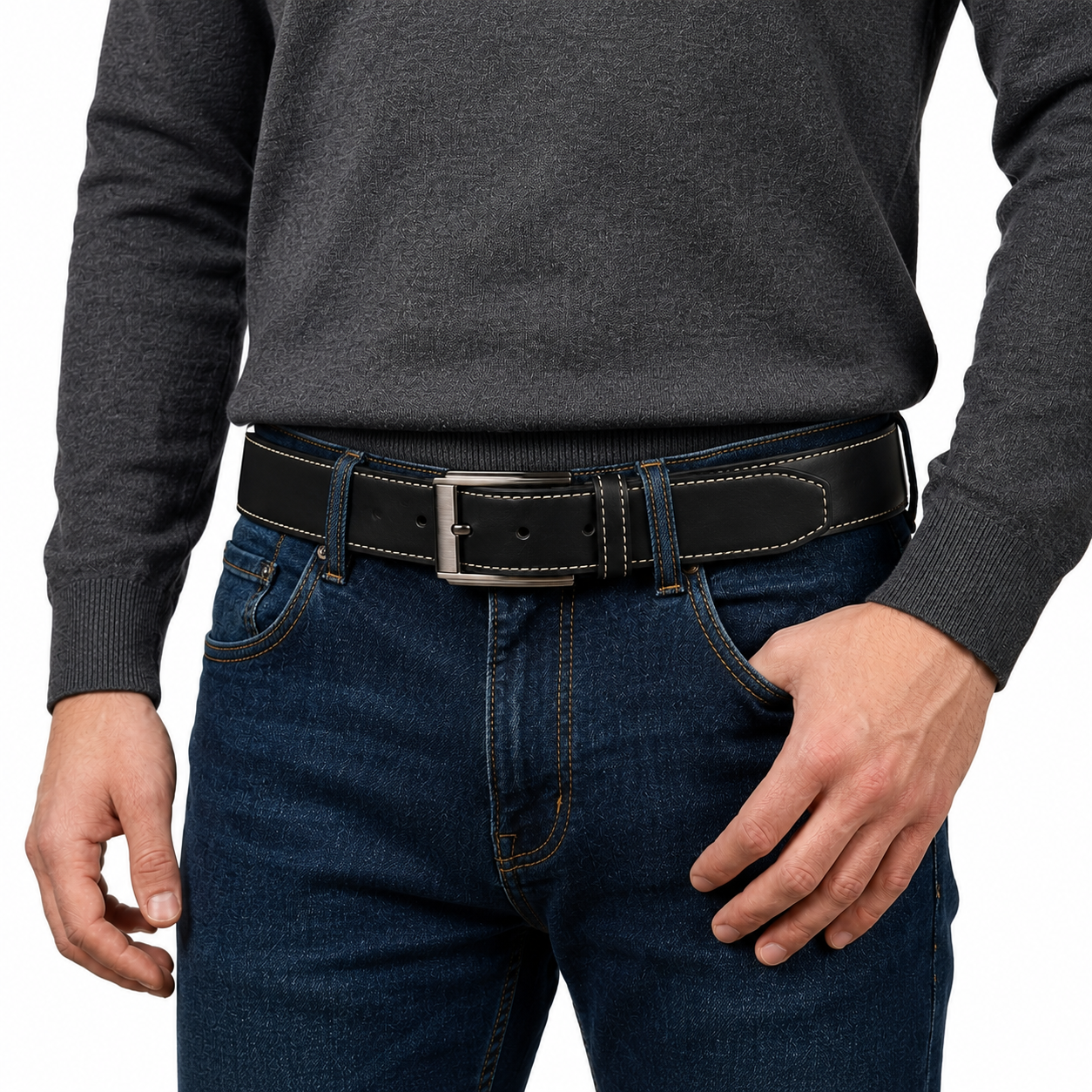 Correa Hombre Cuero 2055