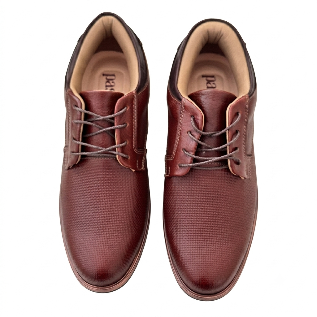 Zapato Hombre Cuero Oxford 3314