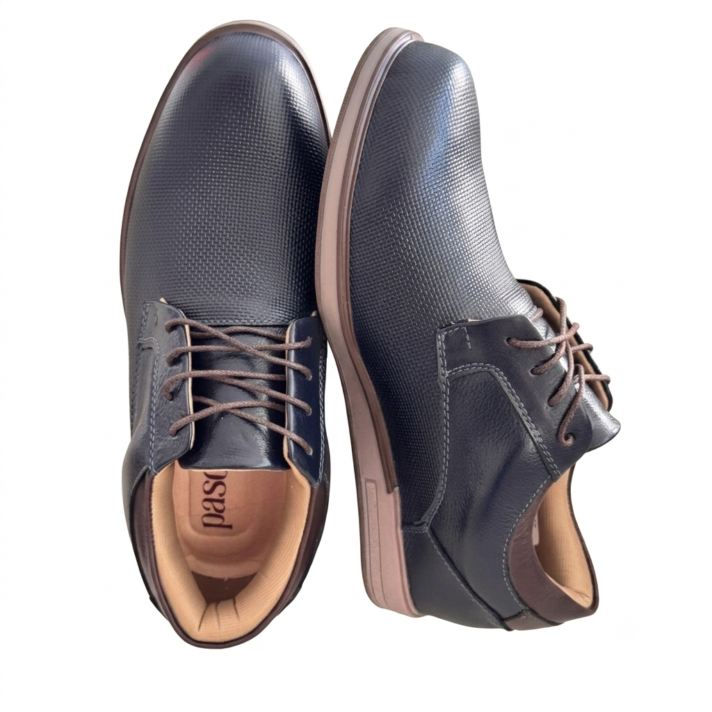 Zapato Hombre Cuero Oxford 3314