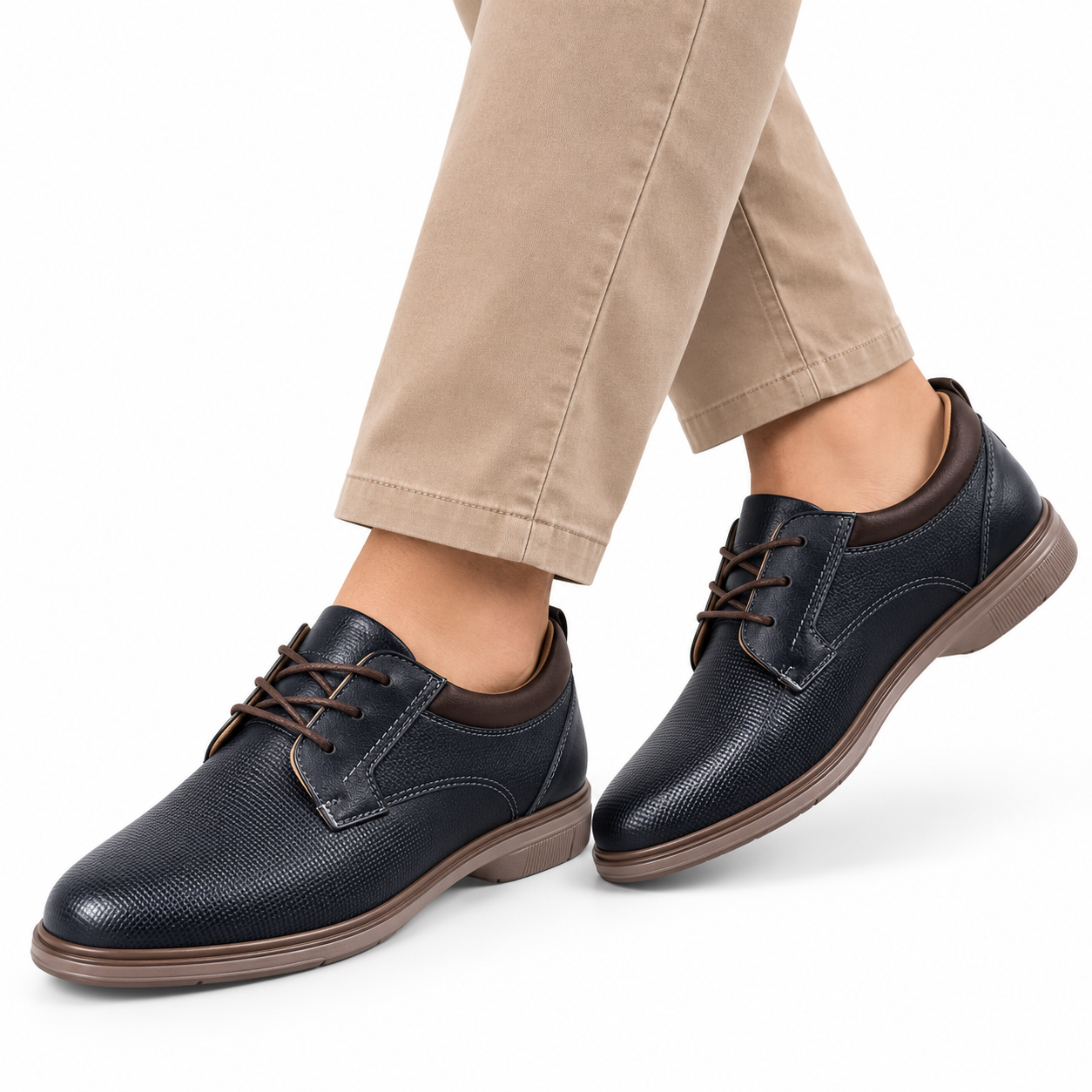 Zapato Hombre Cuero Oxford 3314