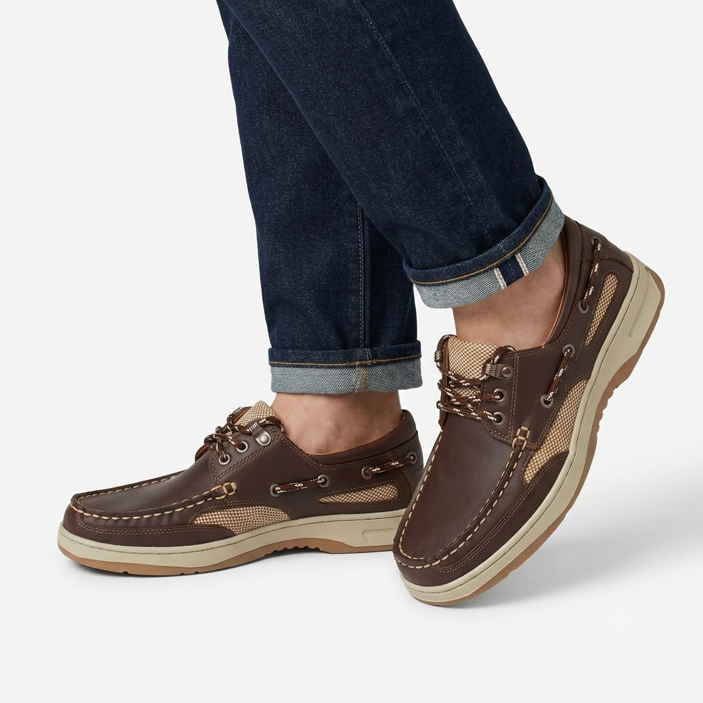 Mocasín Hombre Cuero Sparta 3319