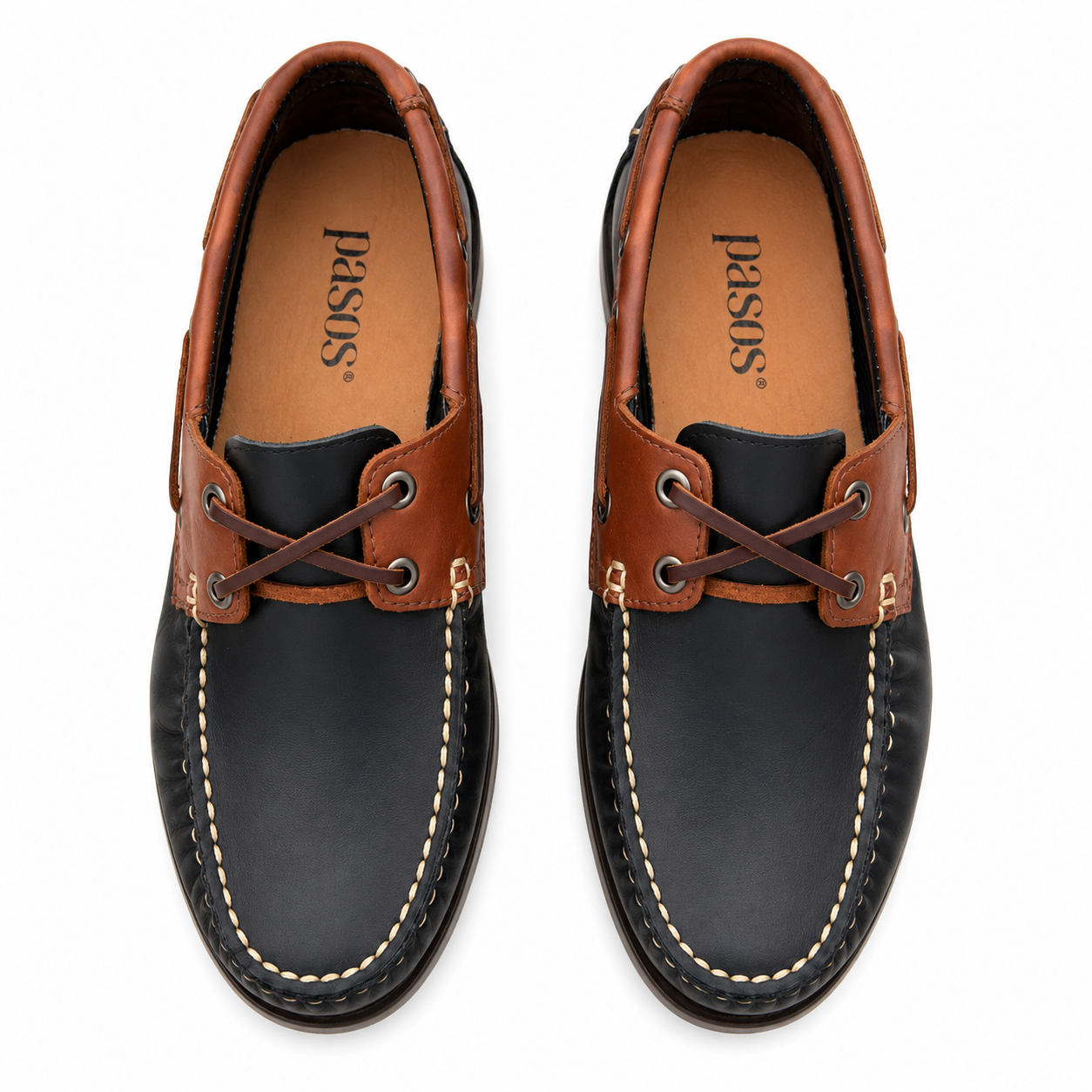 Mocasín Hombre Cuero Náutico clásico 3322