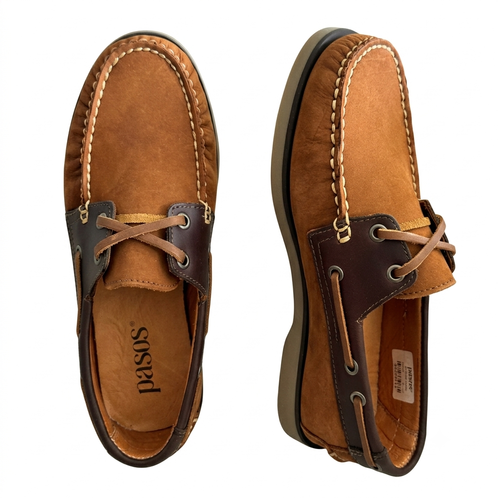 Mocasín Hombre Cuero Náutico clásico 3322
