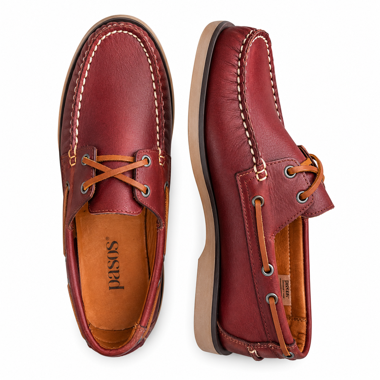 Mocasín Hombre Cuero Náutico clásico 3322