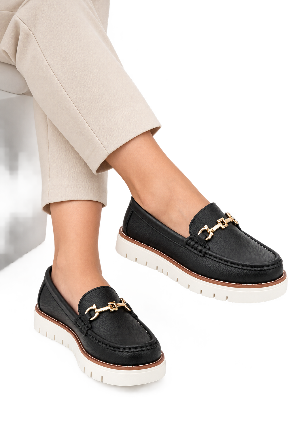 Mocasin Cuero Mujer Vivi 7736