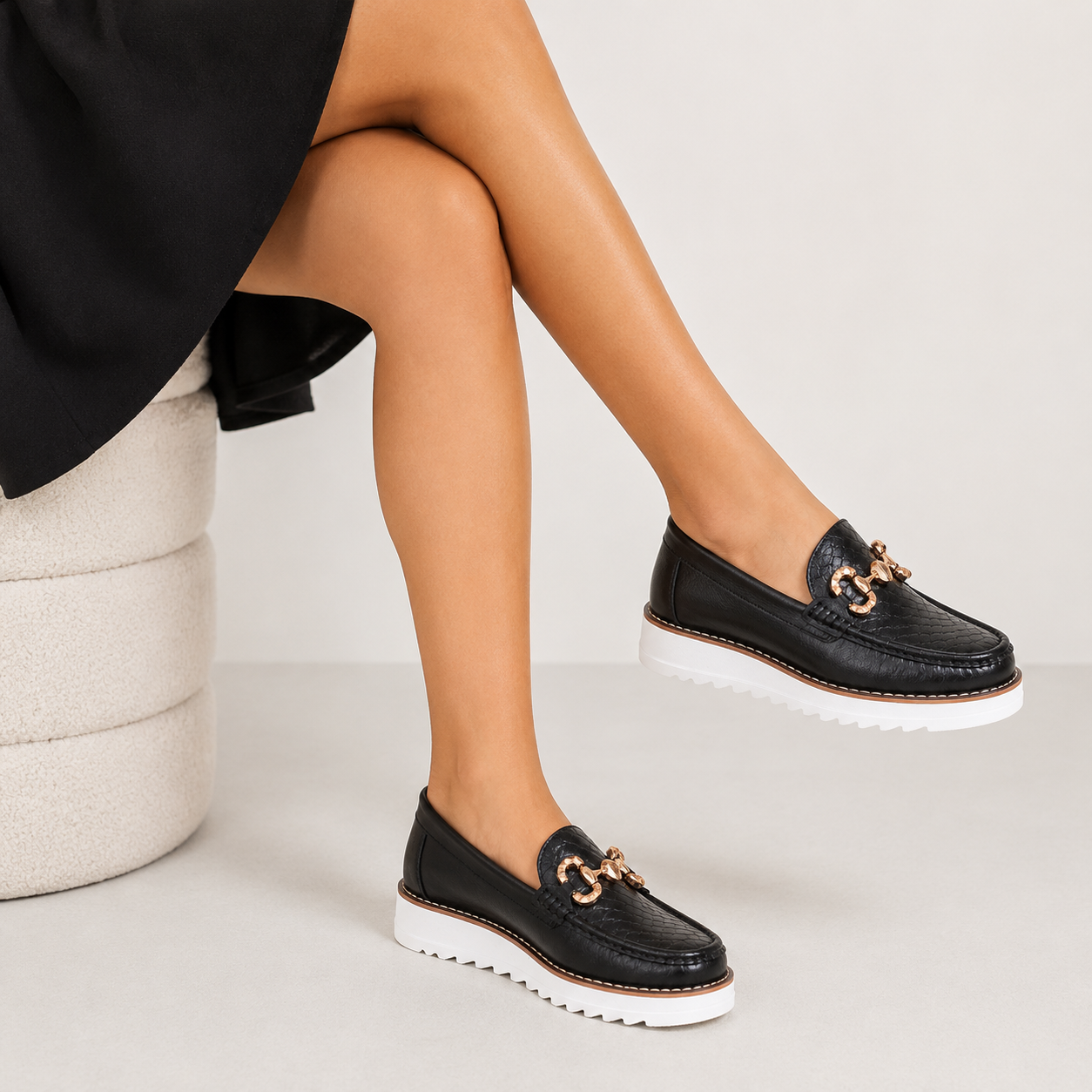 Mocasin Cuero Mujer Eclipse 8039