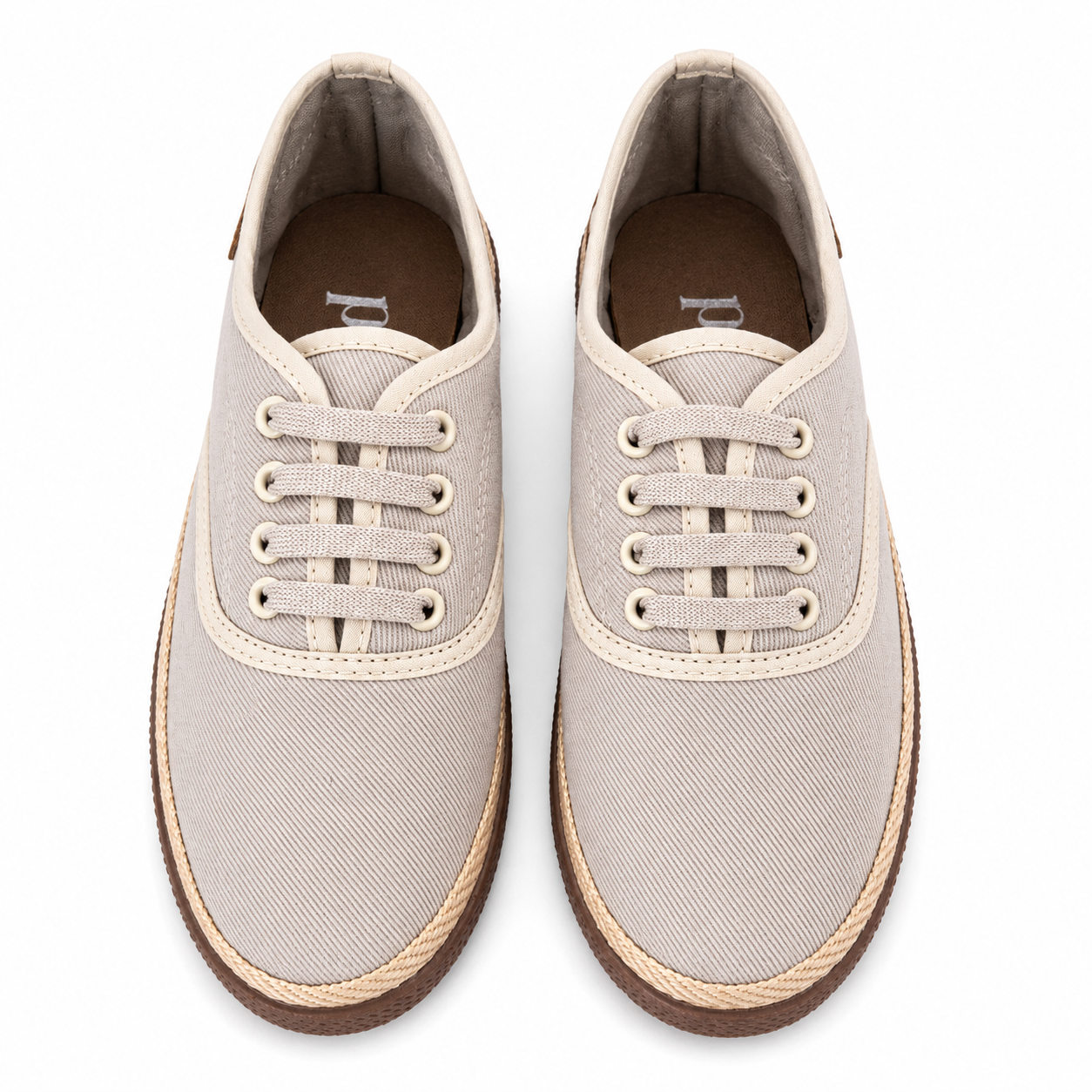 Baletas Mujer Espadrila Cordon 8085