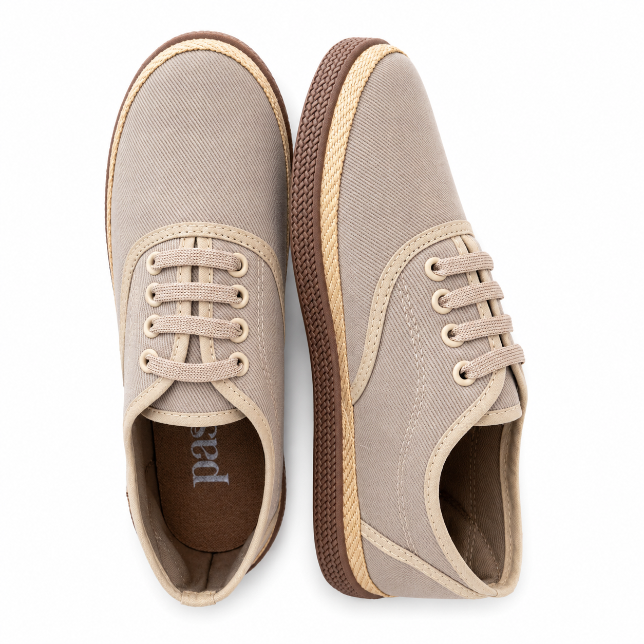 Baletas Mujer Espadrila Cordon 8085