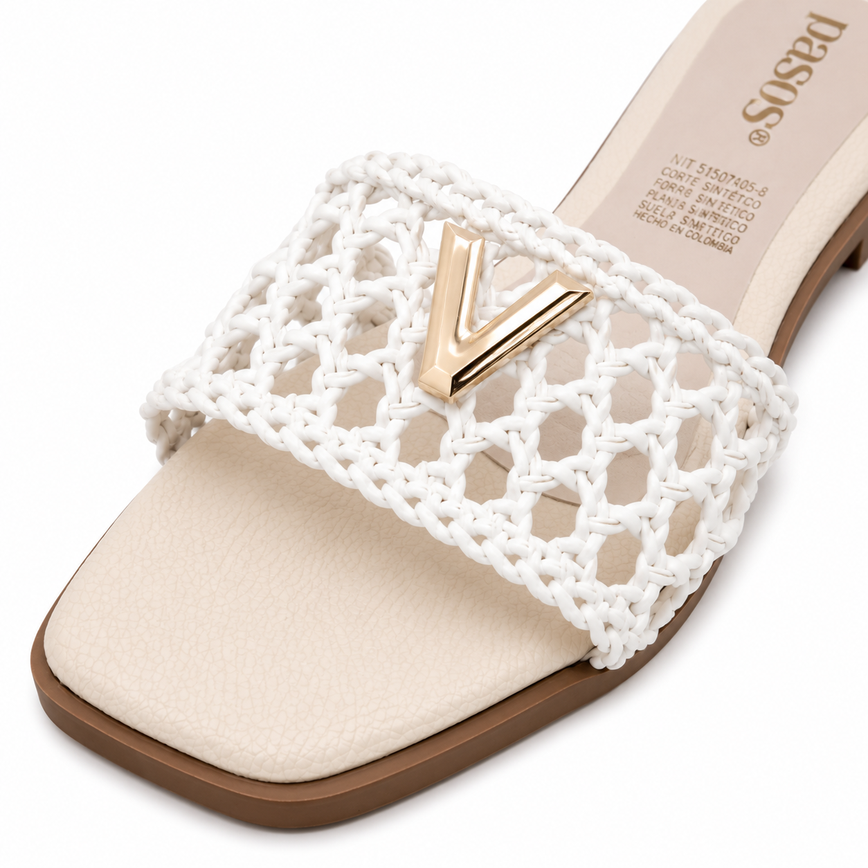 Sandalia Plana Mujer Ibiza 8205