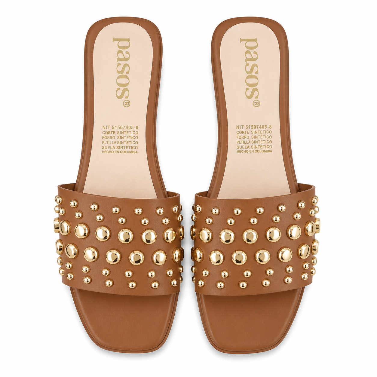 Sandalia Plana Mujer Glitz 8208