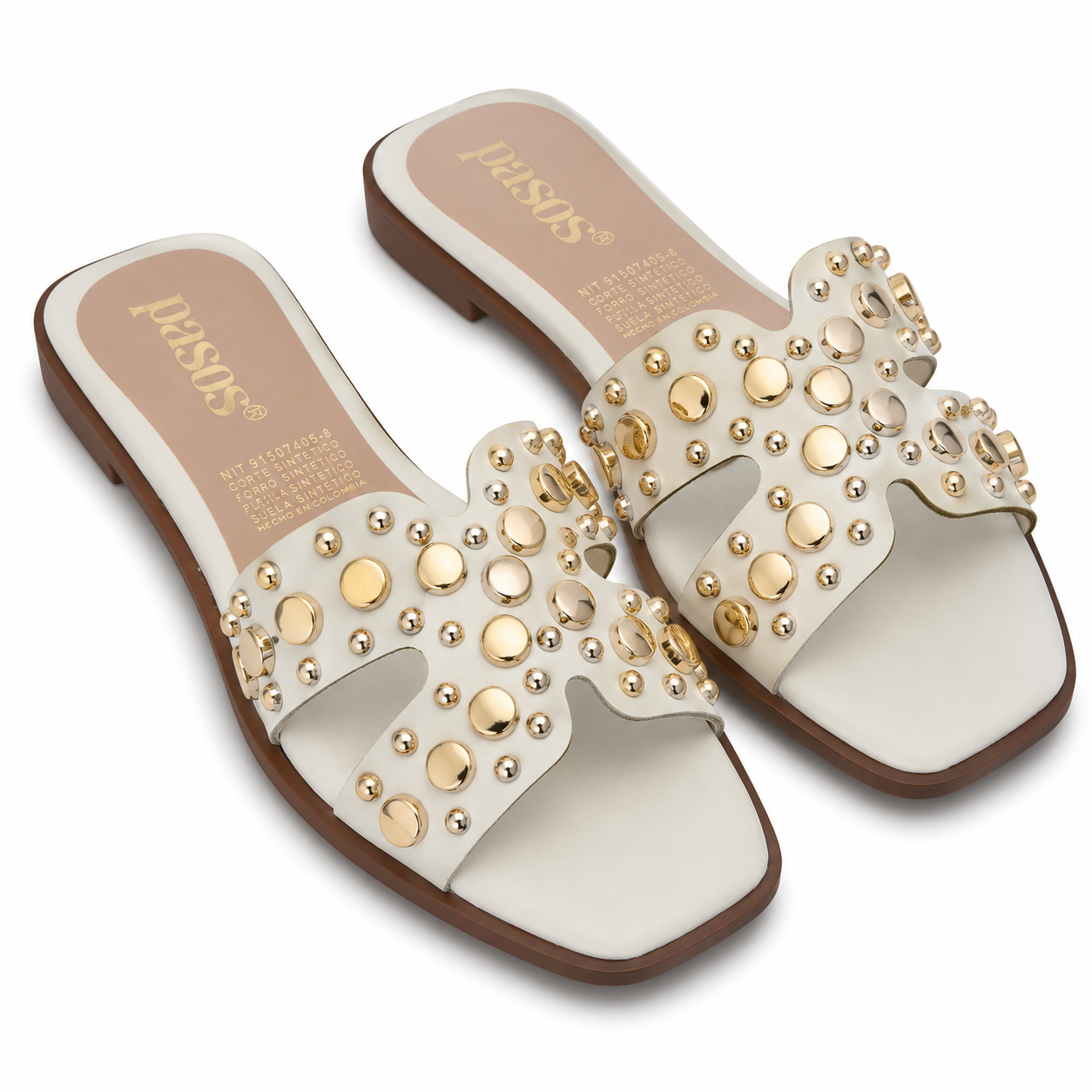 Sandalia Plana Mujer Artisan 8209