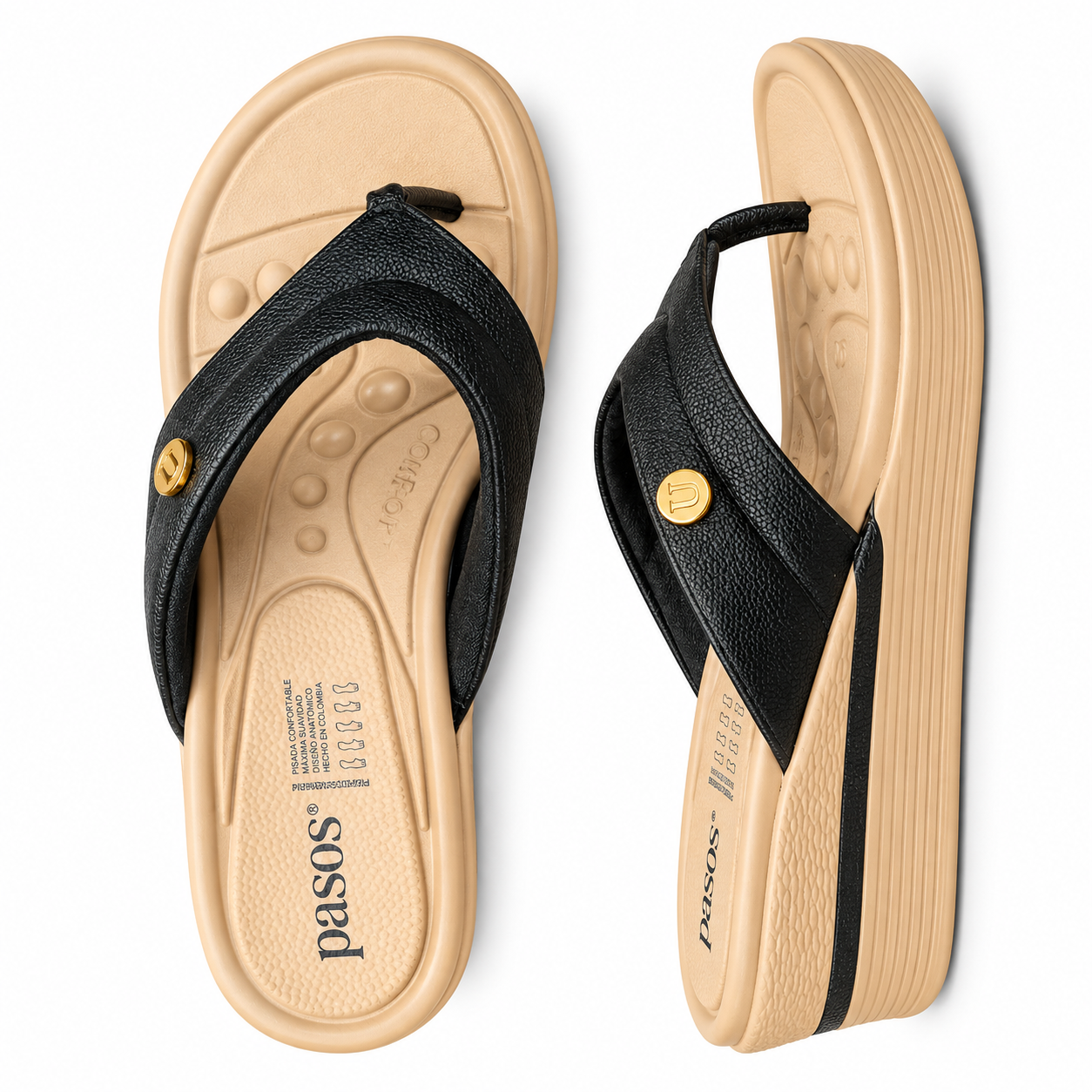 Sandalia Mujer Comfort Elegance 8235