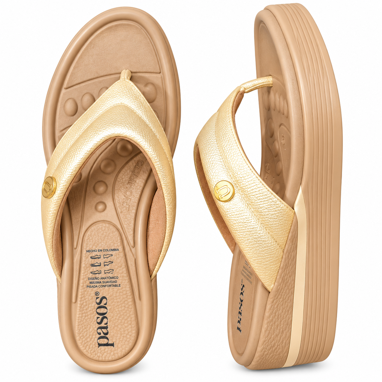 Sandalia Mujer Comfort Elegance 8235