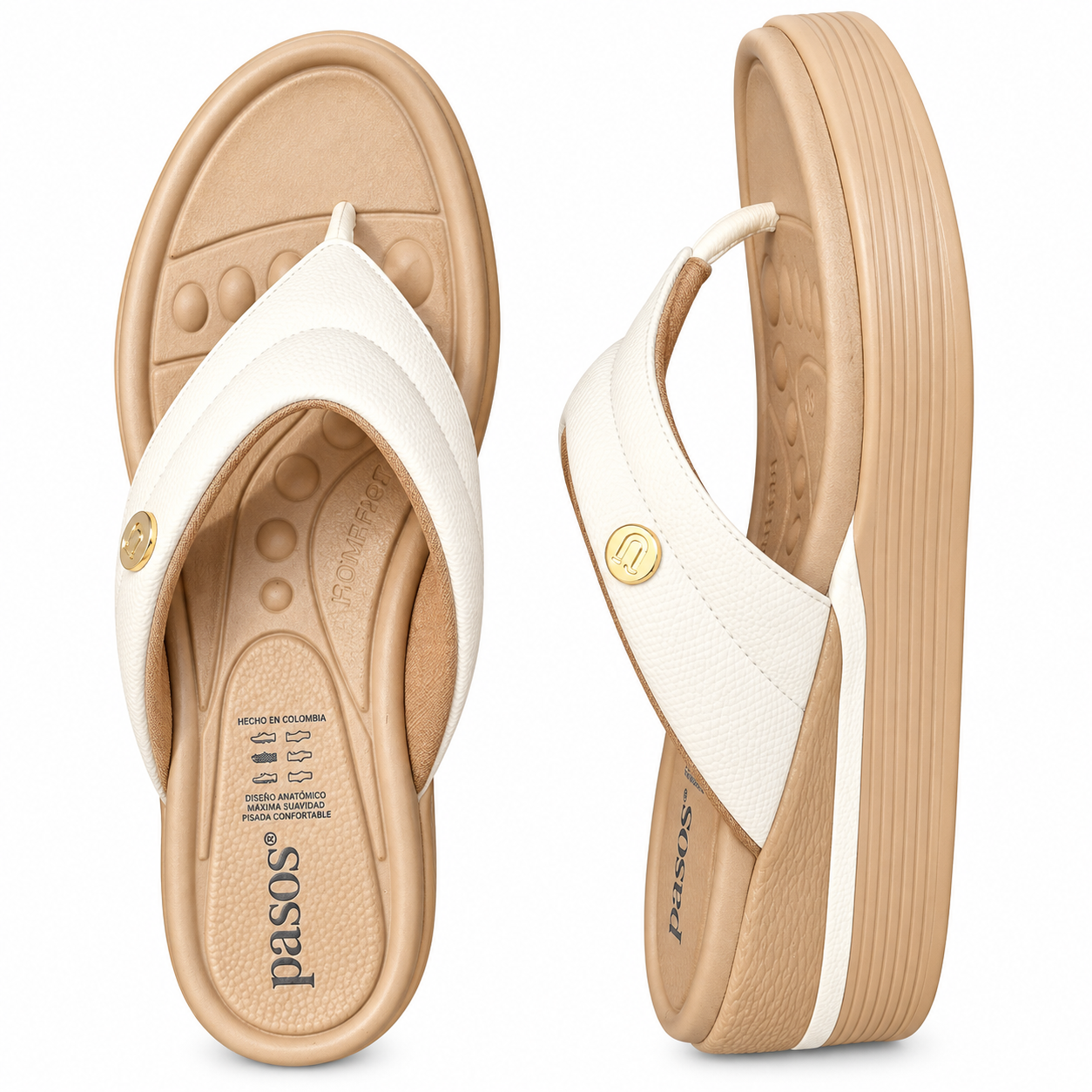 Sandalia Mujer Comfort Elegance 8235