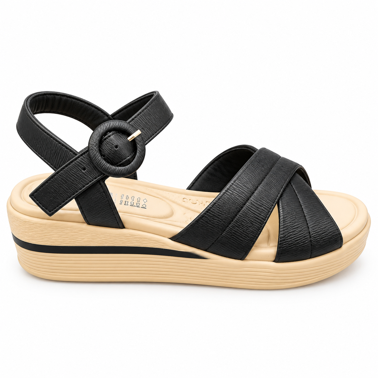 Sandalia Mujer Aura 8240