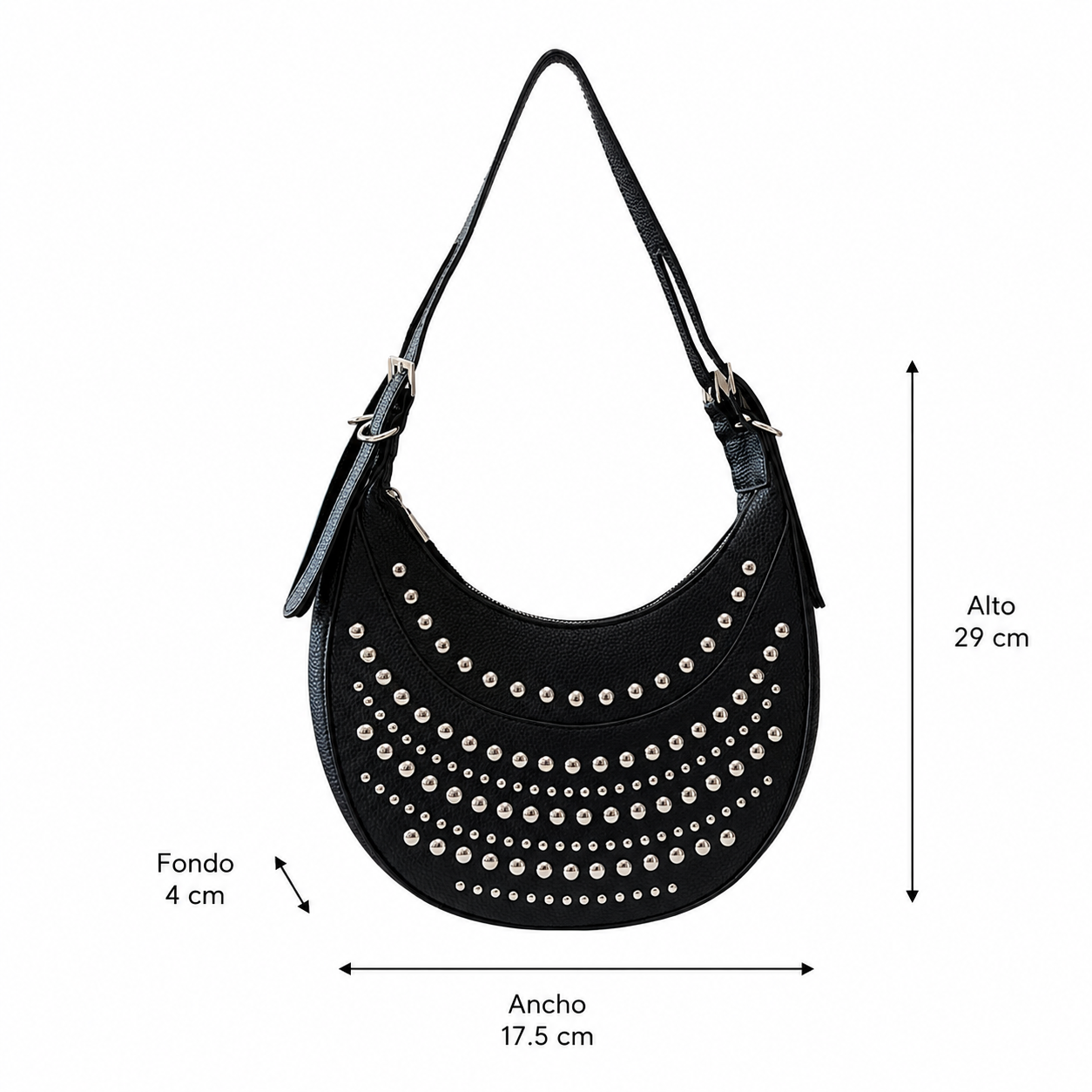 Bolso Mujer Media Luna Taches 985