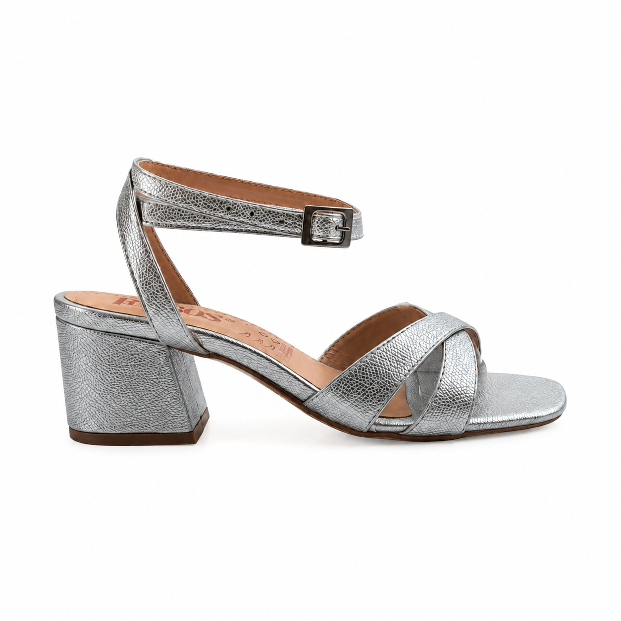 Sandalia de Tacon Mujer Tiras Cruzadas 8179