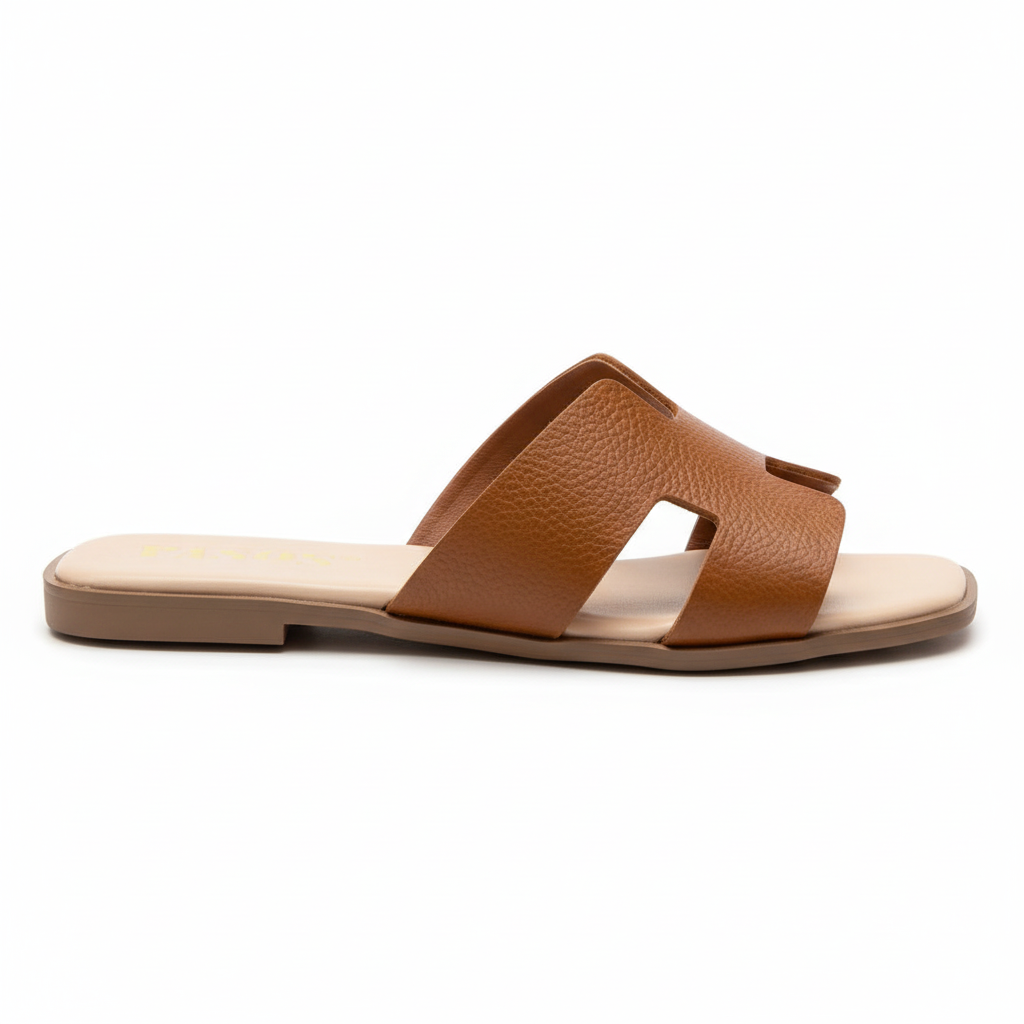 Sandalia 8027 camel vista lateral