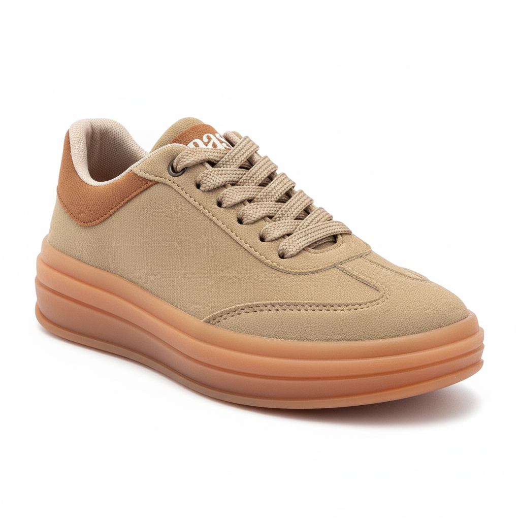 Vista angular frontal zapatilla deportiva arena ante Ref 8095